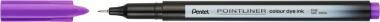 Pentel tűfilc SZÍNES Pointliner 0,4 mm – ibolyalila
